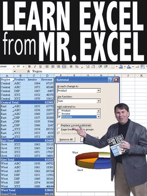 cover image of Learn Excel from Mr. Excel